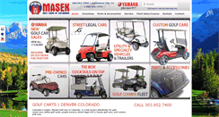 Desktop Screenshot of coloradogolfcars.com